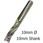 10mmØ Downcut Spiral x 42mm x 10mm- 3 Flute